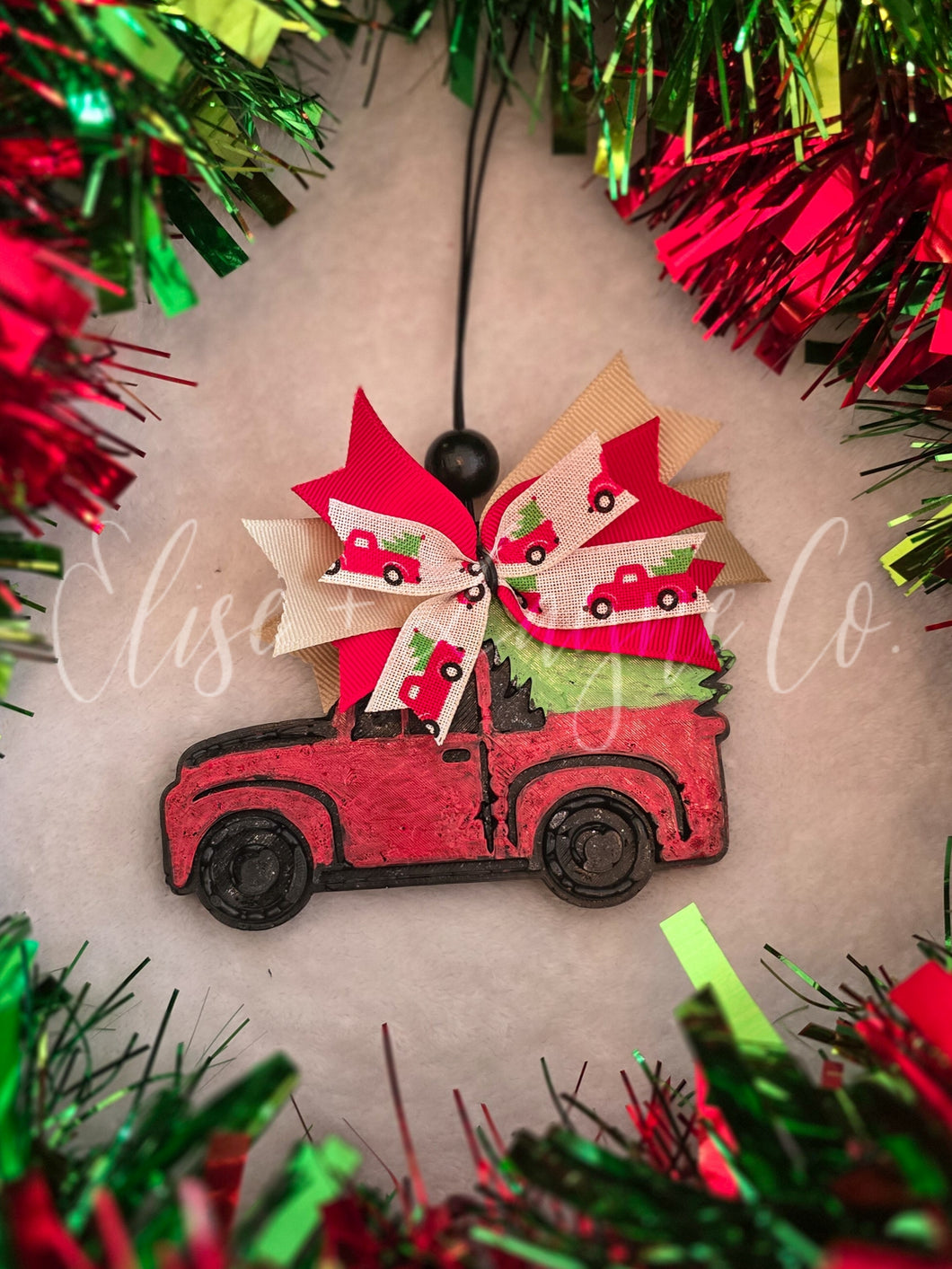 Christmas Cactus Truck