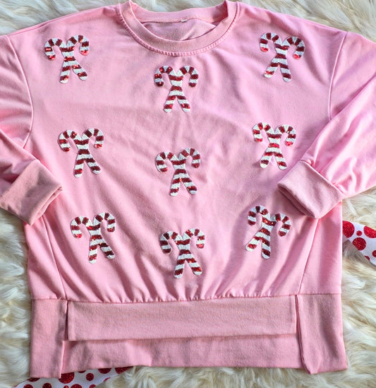 Womans XL Candy Cane Sweater