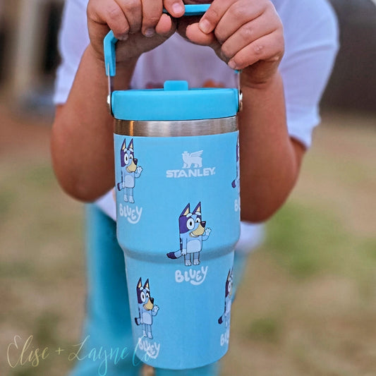 20oz Blue Pup